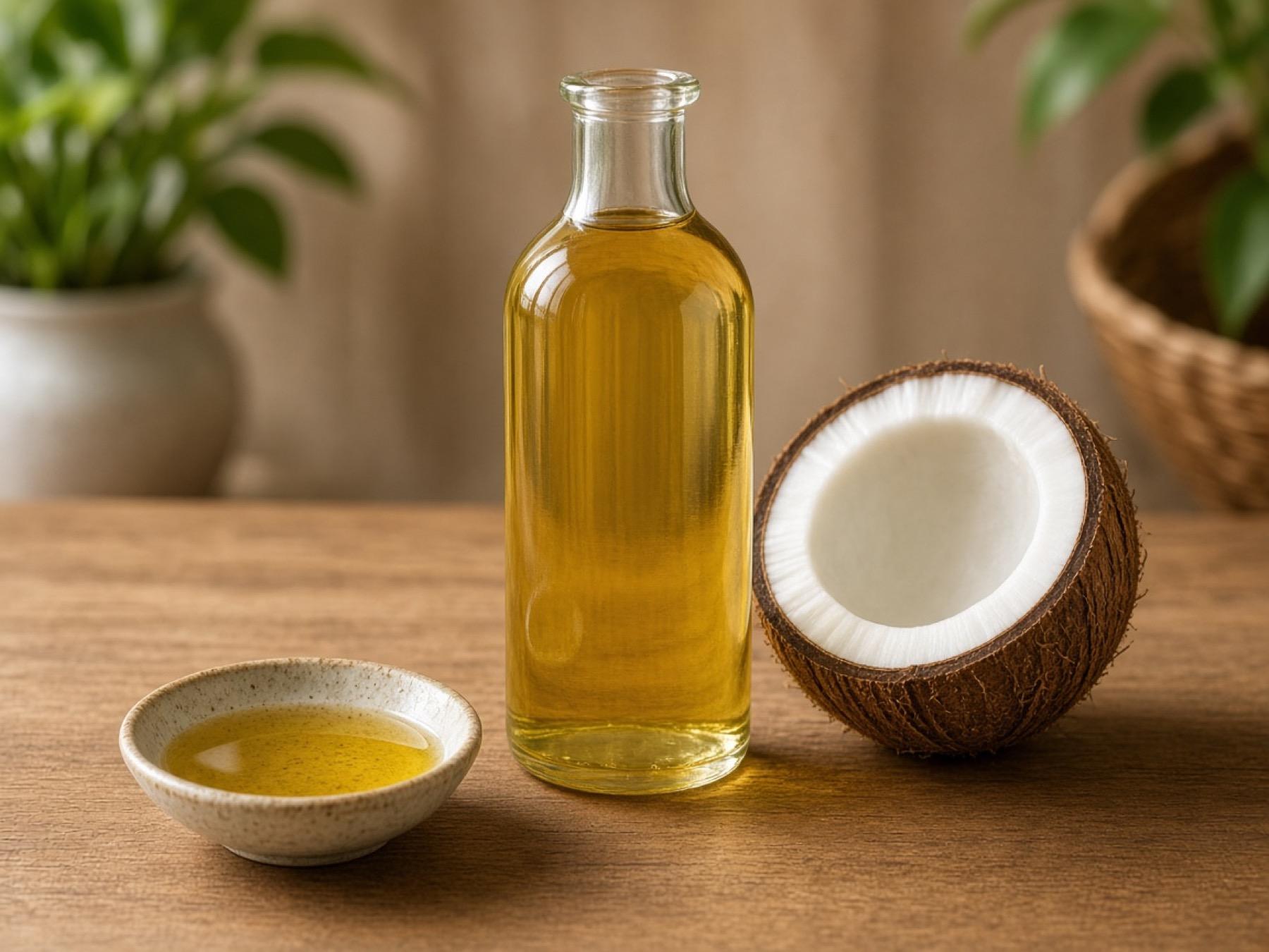 Pressed coconut